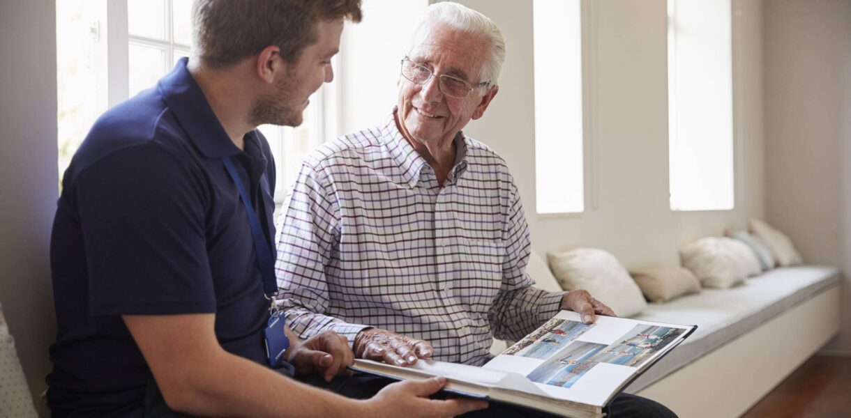 Making a plan for future care after a dementia diagnosis.